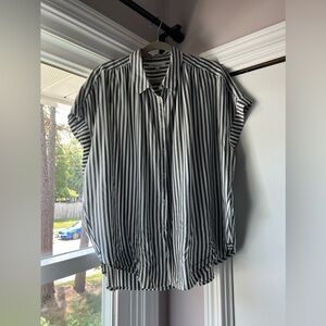 MADEWELL striped central shirt